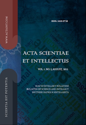 Acta Sci. Intell.