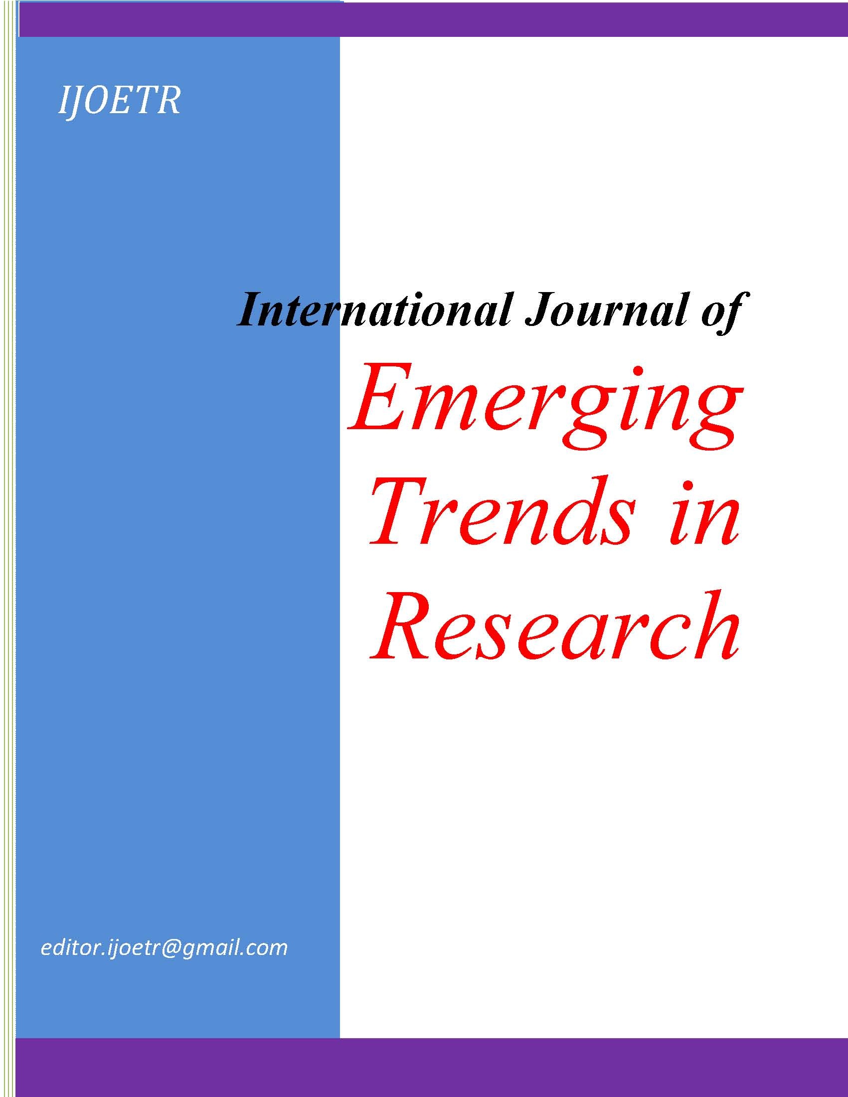 International Journal of Emerging Trends in Research