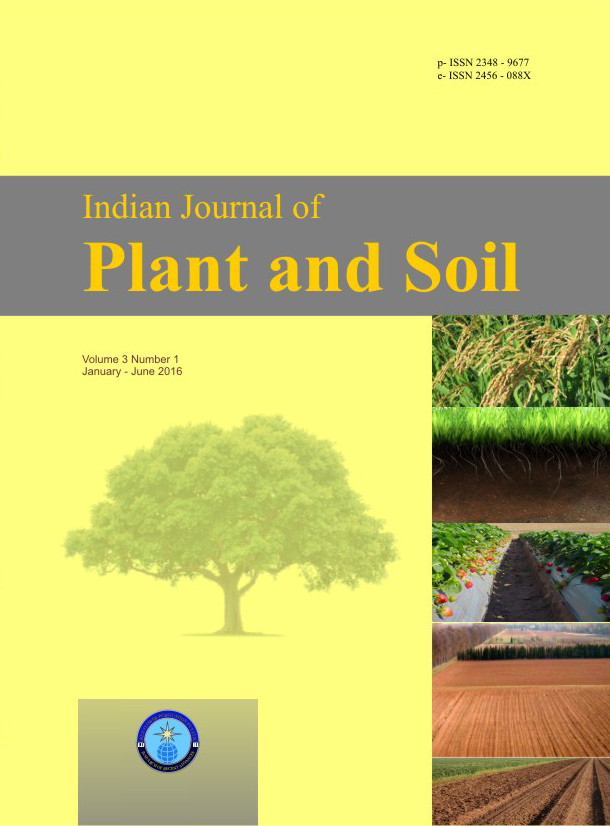 Indian Journal of Plant and Soil