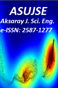 Aksaray University Journal of Science and Engineering