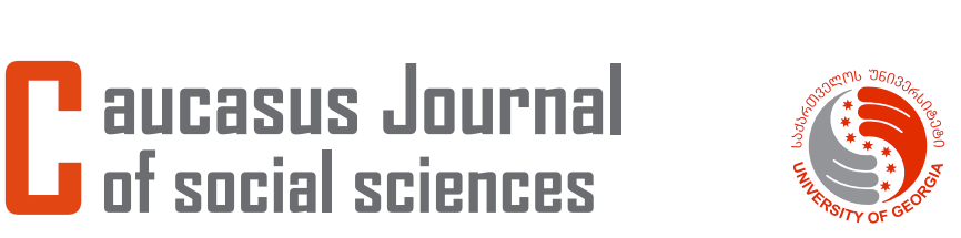  Caucasus Journal of Social Sciences